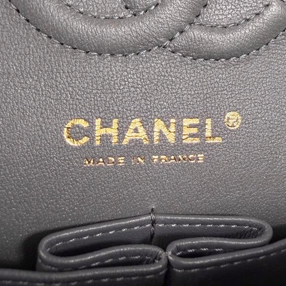 Chanel Quilted Lambskin Medium Double Flap Bag - Picture 14 of 16